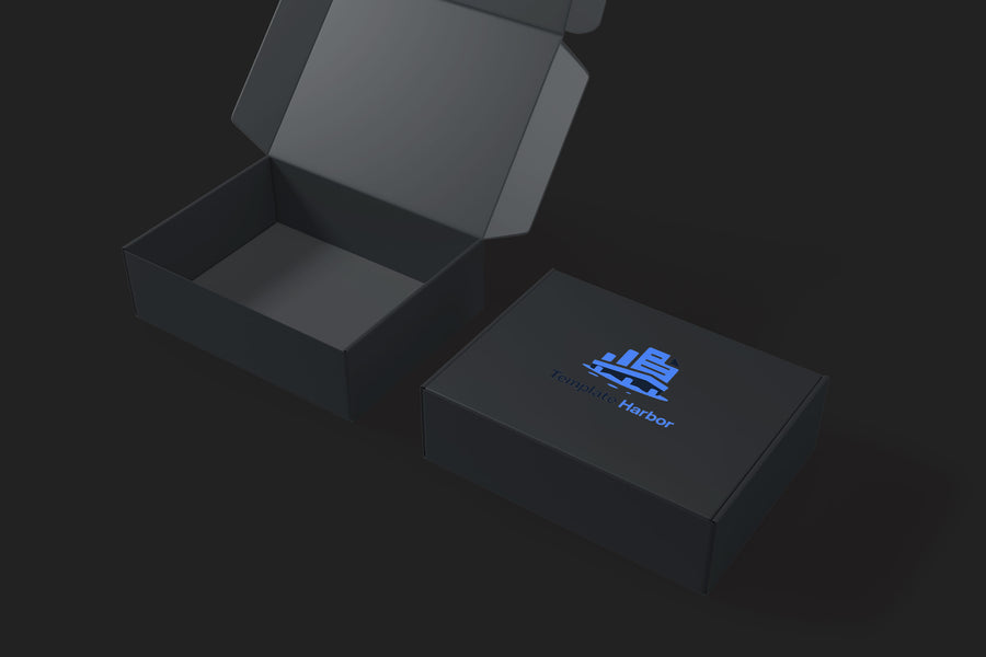 Set of boxes – Photoshop Mockup