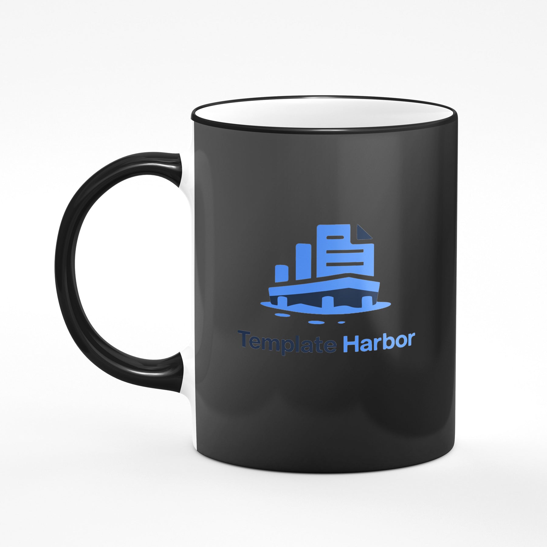 Dark Mug – Minimal Photoshop Mockup