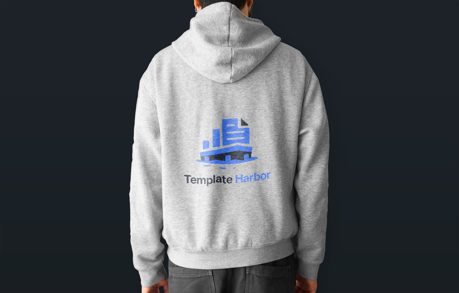 Hoodie on a model - Photoshop Mockup