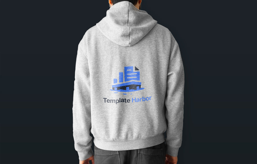 Hoodie on a model - Photoshop Mockup