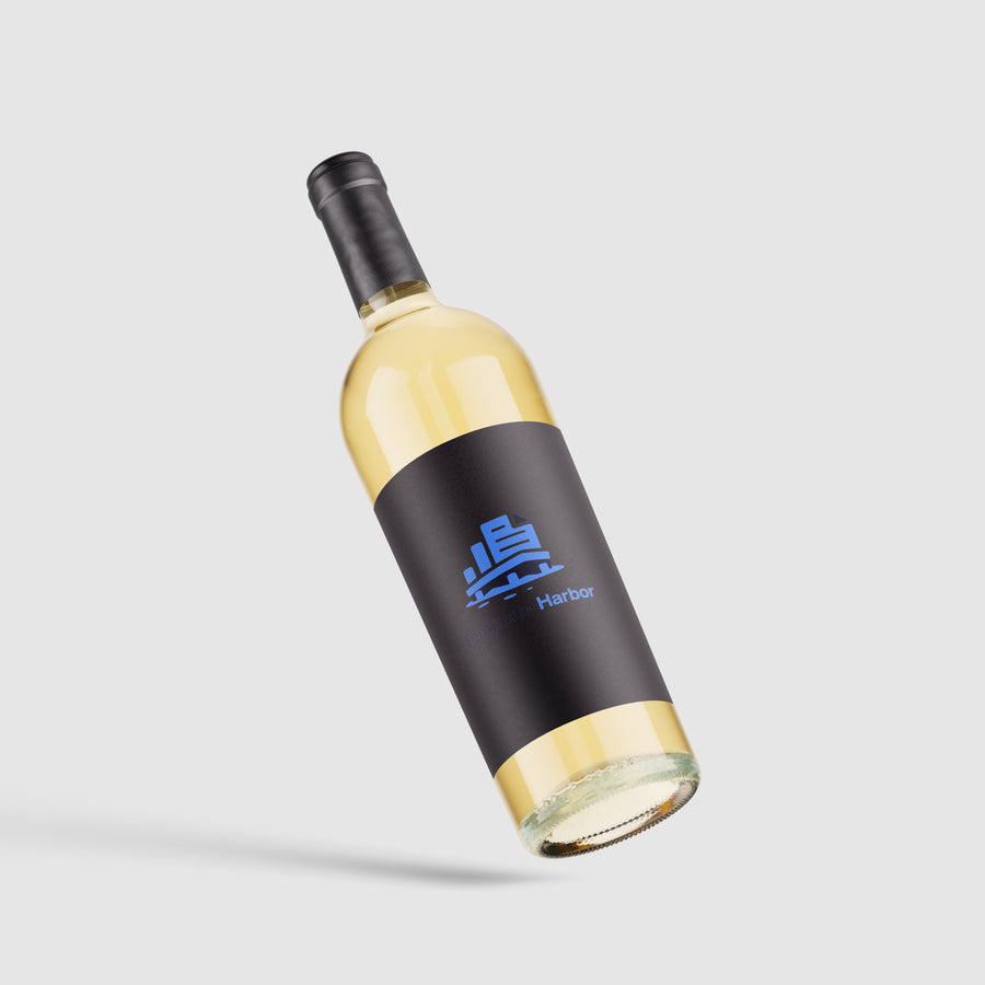 White Wine Bottle – Realistic Photoshop Mockup